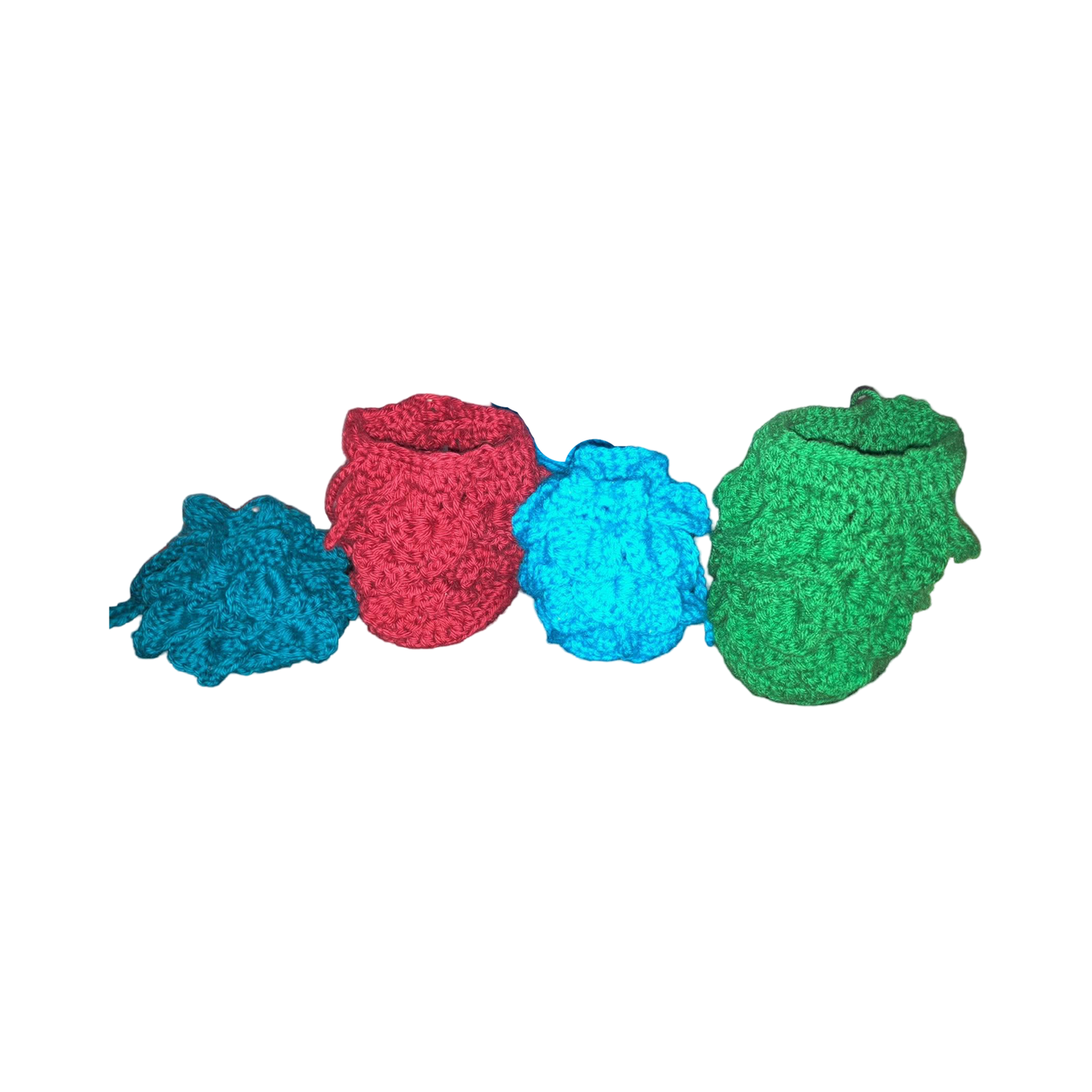 Crochet Dice Bags
